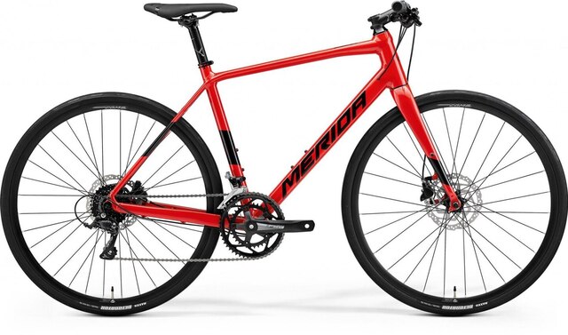 Merida Speeder 200 Hybridsykkel Red/Black, Str. L 