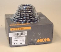 Miche 8-Delt Shimano 16-25T Kassett 8-delt, 16-25T