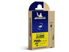 Michelin A1 AirComp UltraLight Slange Butyl, 18/25x622, 60 mm presta, 78g