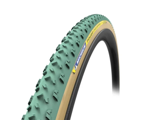 Michelin Power Cyclocross Mud Dekk Grønn, Tubular, 33x700c, 380 gram 