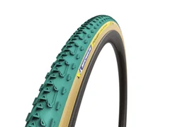 Michelin Power Cyclocross Jet Dekk Gr&#248;nn, Tubular, 33x700c, 380 gram