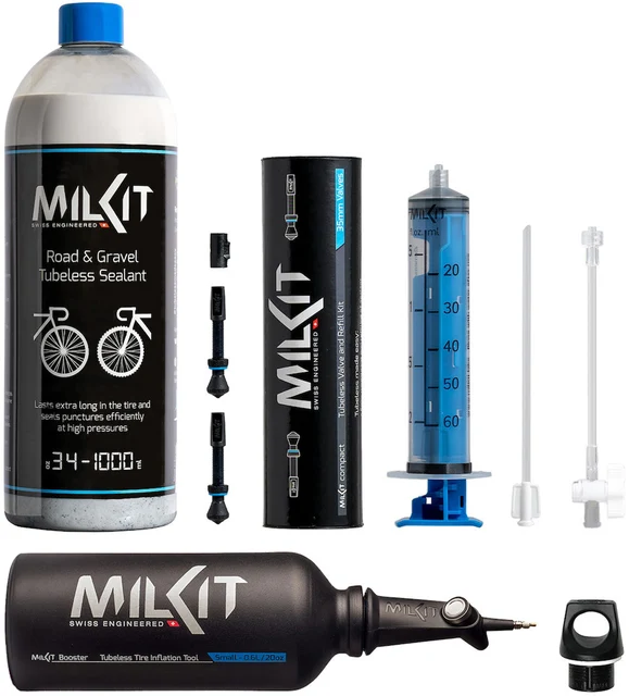 milKit Road & Gravel Tubeless Bundle 55 mm 