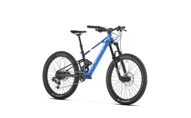 Mondraker F-Play 24" El-Barnesykkel Carrera Blue, Ebikemotion X-35, 250Wh 