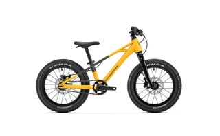 Mondraker Trick 16" Barnesykkel Sort/Gul, Alu, disc brake