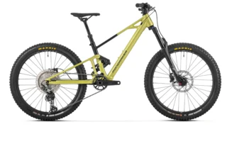 Mondraker F-Trick 24" Barnesykkel Tonic Gold, 120/130mm demping