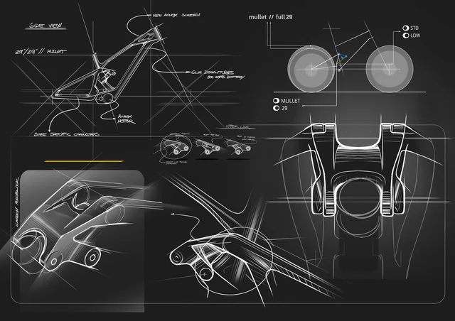 Mondraker Zendit RR Elsykkel X-Lagre 