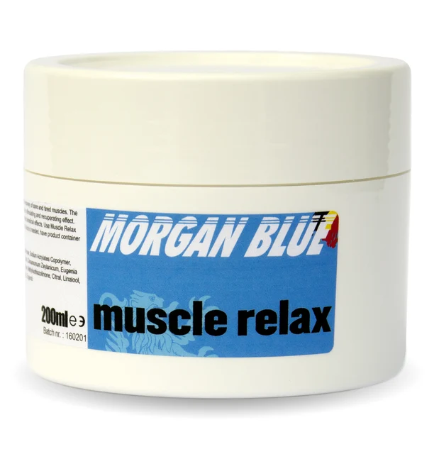 Morgan Blue Muscle Relax Forbedrer restitusjon av trette muskler 