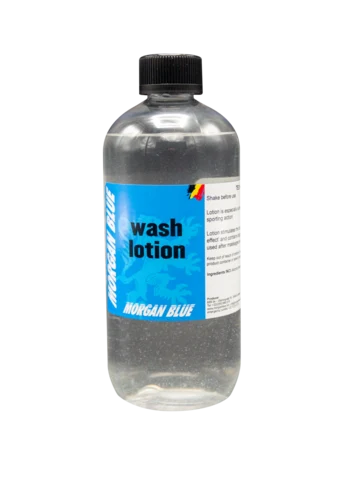 Morgan Blue Wash Lotion 500ml Vasker bort oljer brukt på kroppen