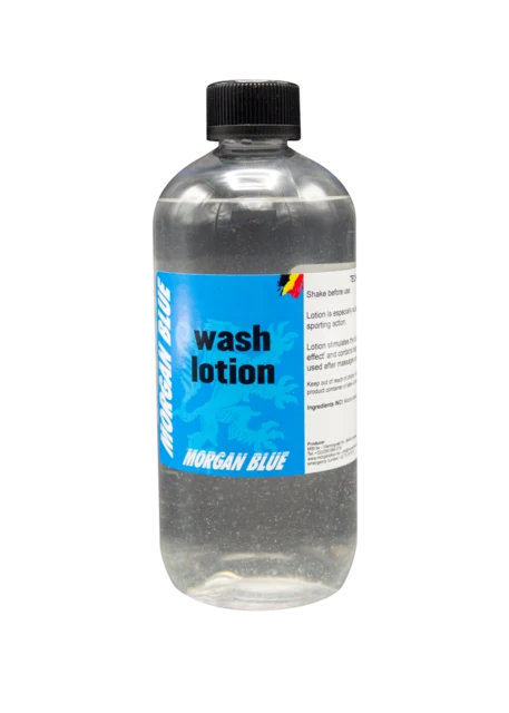 Morgan Blue Wash Lotion 500ml Vasker bort oljer brukt på kroppen 