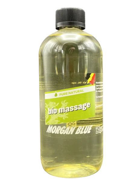 Morgan Blue Bio Massasjeolje 500ml 100% vegetabilsk 