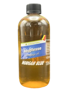 Morgan Blue Souplesse Massasjeolje 500ml Inneholder rosmarinolje