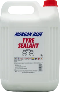 Morgan Blue Tyre Sealant T&#228;tningsv&#228;tska 5 Liter, T&#228;tar sm&#229; h&#229;l i d&#228;cket