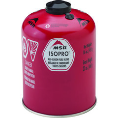 MSR IsoPro 450g Gass Rød, 450 gram