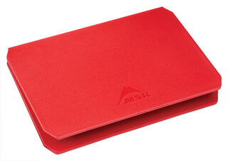 MSR Alpine Deluxe Skjærebrett Rød, Foldbar