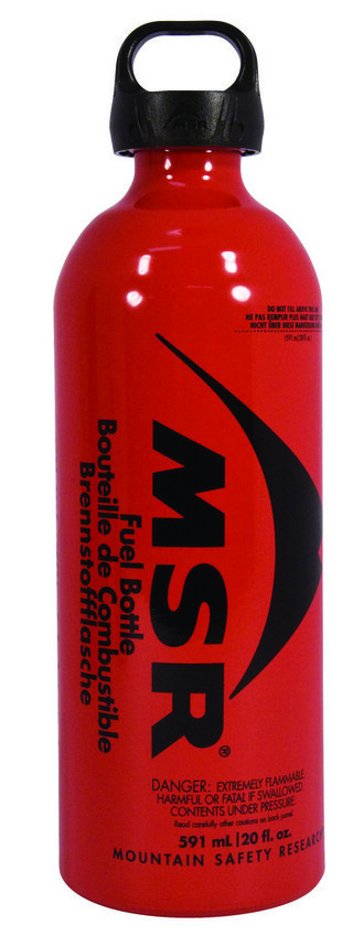 MSR 591 ml Fuel Bottle U/Brensel Rød, 591 ml