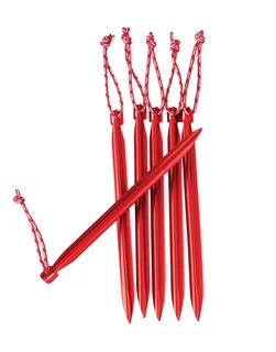 MSR Groundhog Stake kit 6 ekstra harde teltplugger