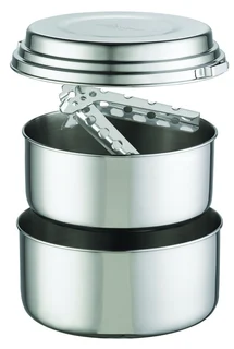 MSR Alpine 2 Pot Set Sølv, Rustfritt stål