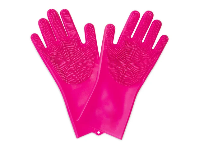 Muc-Off Deep Scrubber Hansker Rosa, Str. M 