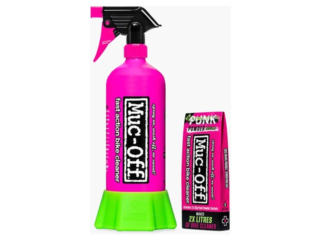 Muc-off Bottle For Life Bundle Inkl 4pk Punk Powder og 4L sykkelvask 