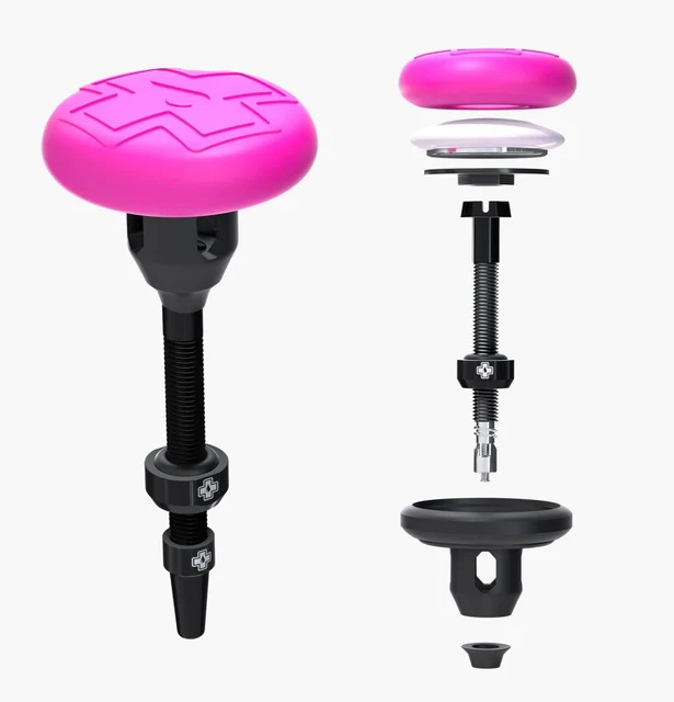 Muc-Off Stealth Tubeless Tag Holder Skjul AirTag inne i dekket 