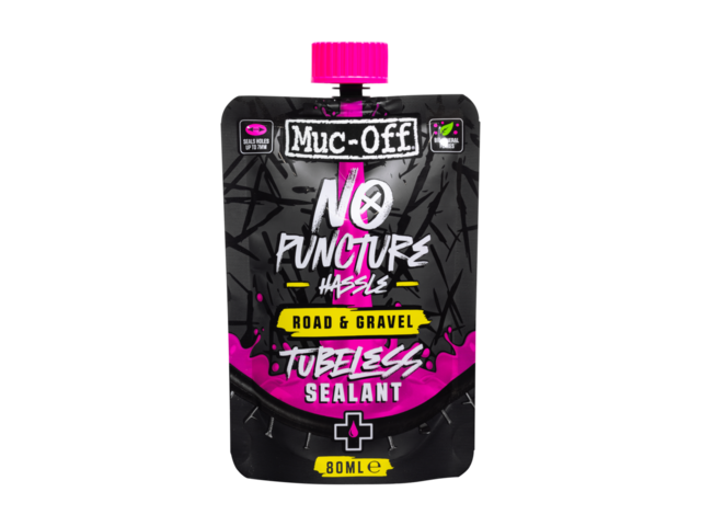 Muc-Off No Puncture Tubeless Guffe 80ml, Landevei og Grus 