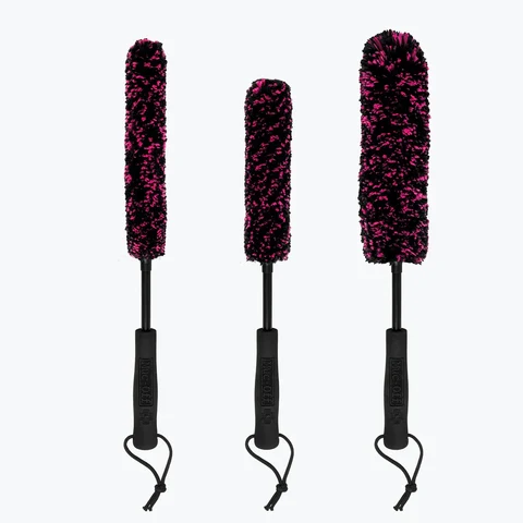 Muc-off 3x Mikrofiber B&#248;rstesett Detaljeringsb&#248;rster