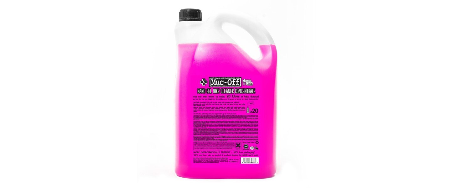 Muc-off Bike Cleaner Konsentrat 5L Konsentrat, blir til 20 L sykkelvask!