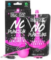 Muc-Off No Puncture Tubeless Kit 140ml. + UV lykt og m&#229;leskje