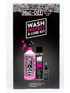 Muc-Off Wash And Protect Pakke 3 i 1 pakke. Vask, beskytt og smør