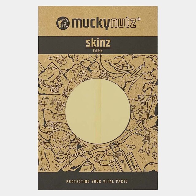 Mucky Nutz Fork Skinz Beskyttelse Clear 