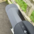 Mucky Nutz Fat Butt Fender Skjerm Black, For Fatbikes