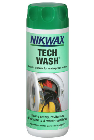 Nikwax Tech Wash Vaskemiddel 300ml, For Gore Tex og membraner