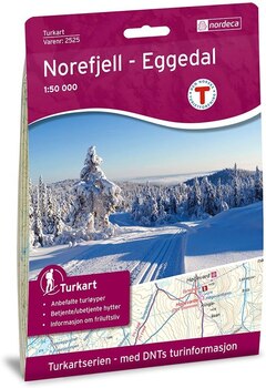 Nordeca Norefjell-Eggedal Turkart 1:50 000