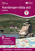 Nordeca Hardangervidda Øst Turkart 1:100 000