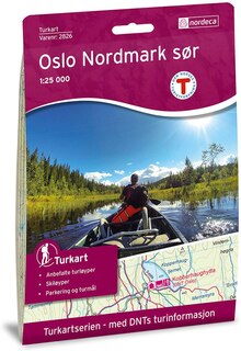 Nordeca Oslo Nordmark Sør Turkart 1:25 000