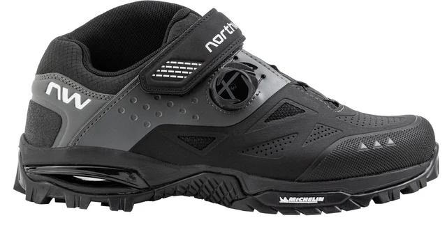 Northwave Enduro Mid 2 Enduro Skor BLACK/DARK GREY, Str. 41 