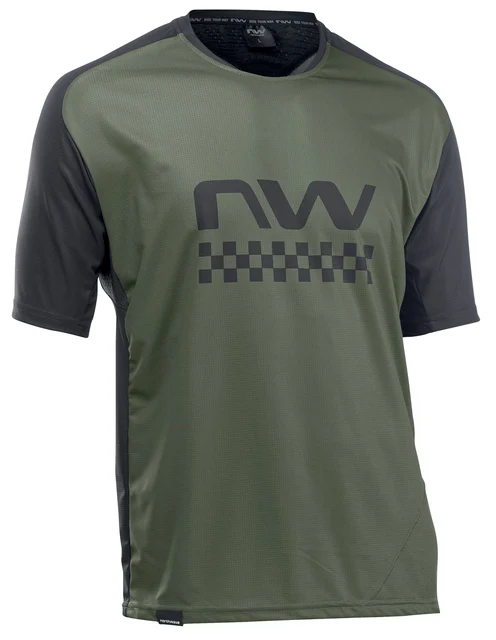 Northwave Edge Kort Tröja Black/Dark Grey, Str. M 