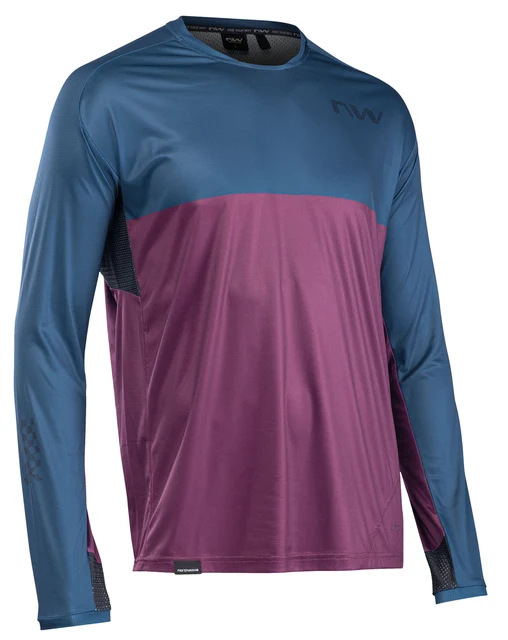 Northwave Edge Lang Sykkeltrøye DEEP BLUE/PURPLE, Str. L 