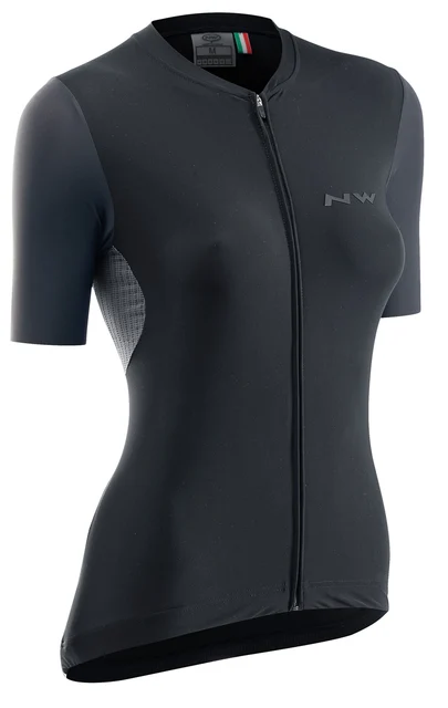 Northwave Extreme Dame Kort Sykkeltrøye Black/Grey, Str. L 
