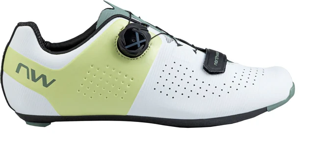 Northwave Storm Carbon Landeveissko White/Matcha, Str. 43 