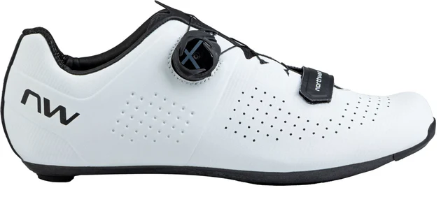 Northwave Storm Carbon Landeveissko White/Black, Str. 46 