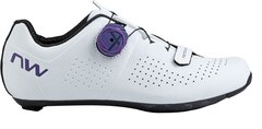 Northwave Storm Carbon Dam Racer Skor White/Dark Purple, Str. 37