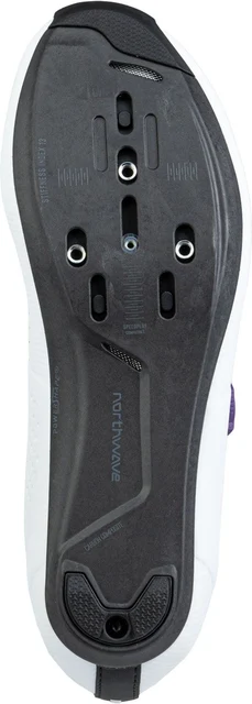 Northwave Storm Carbon Dame Landeveissko White/Dark Purple, Str. 37 