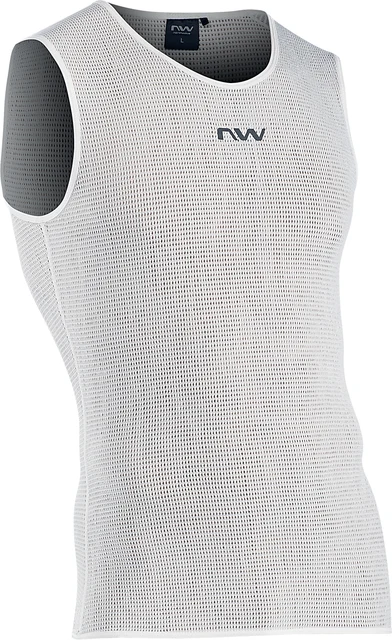 Northwave Light Sleeveless Sykkeltrøye Hvit, Str. S 