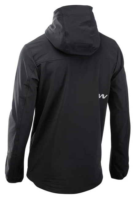 Northwave Rampage Lightshell Sykkeljakke Sort, Str. S 