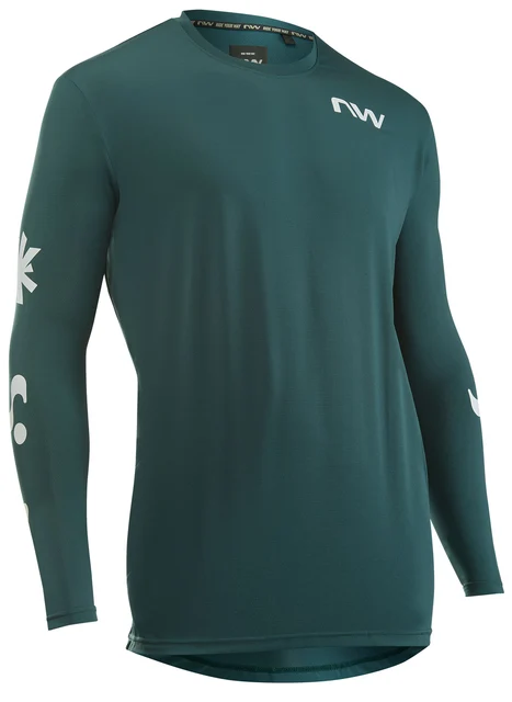 Northwave Xtrail LS Sykkeltrøye Petrolium/White, Str. L 