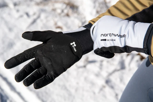 Northwave Fast Pro Gel Vinterhanske Grå, Str. S 