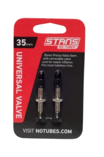 NoTubes Universal 35mm Tubelessventiler Presta, 35 mm