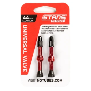NoTubes Alu Tubelessventiler Presta R&#248;d, 44 mm