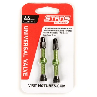 NoTubes Alu Tubelessventiler Presta Gr&#248;nn, 44 mm